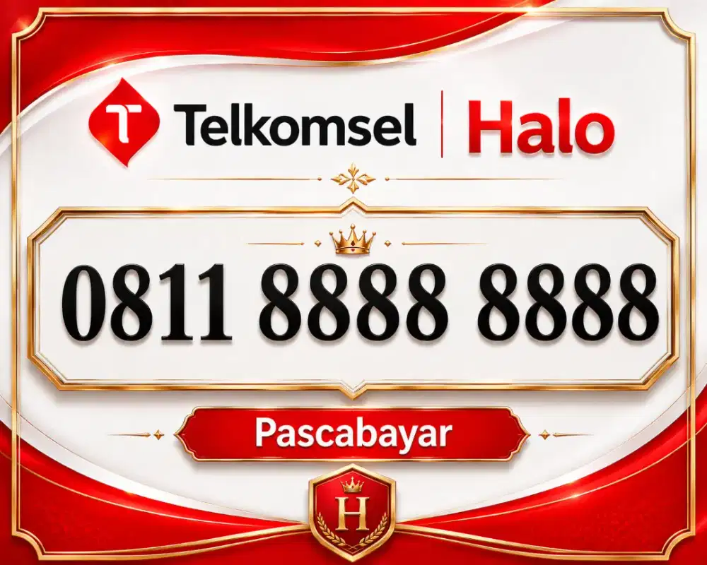 Nomor cantik 12Digit Telkomsel