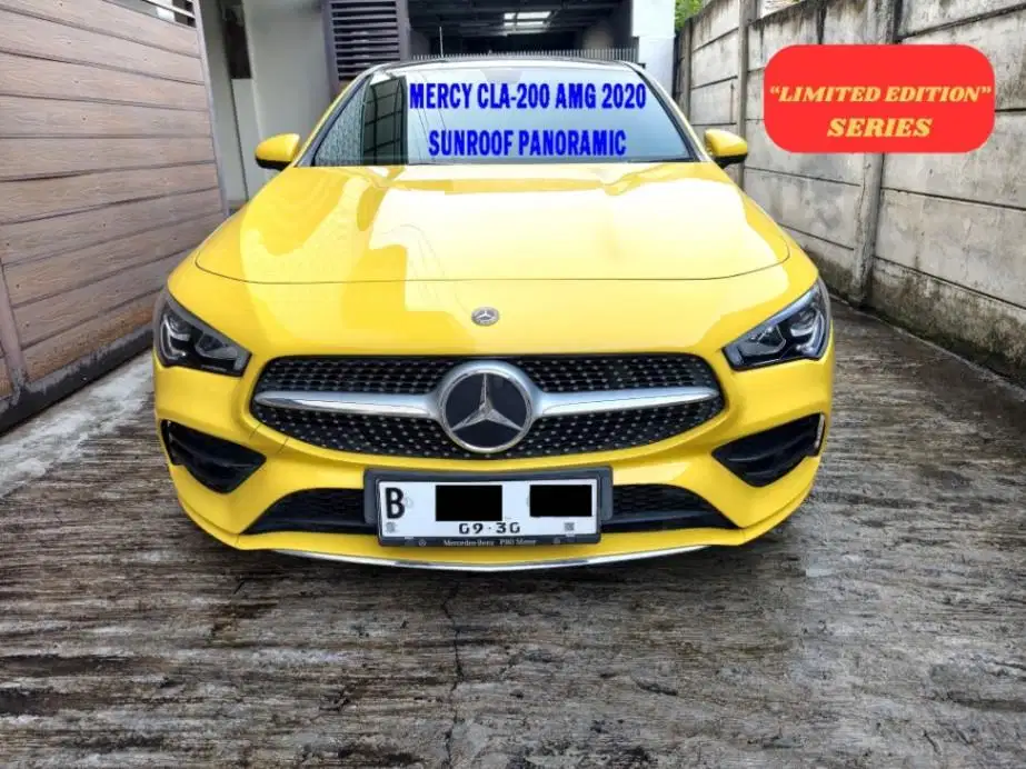 LANGKA Mercedes Benz Mercy CLA 200 AMG ALL NEW 2020 PANORAMIC SUNROOF