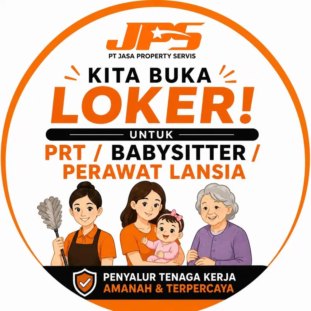 Dibutuhkan PRT/ART menginap dan tidak menginap (PP)