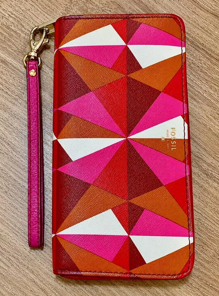 FOSSIL Women’s Wallet Geometric Multicolor SL 4893 | 100% ORIGINAL.