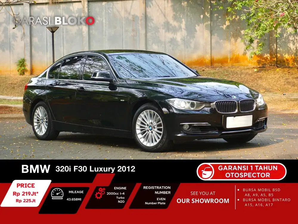 BMW 320i F30  Luxury 2012 / 2013