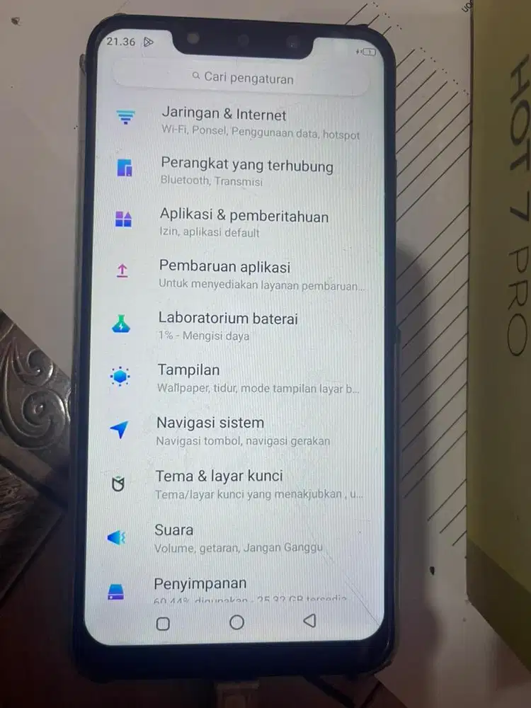 Infinix hot 7 pro 6/64