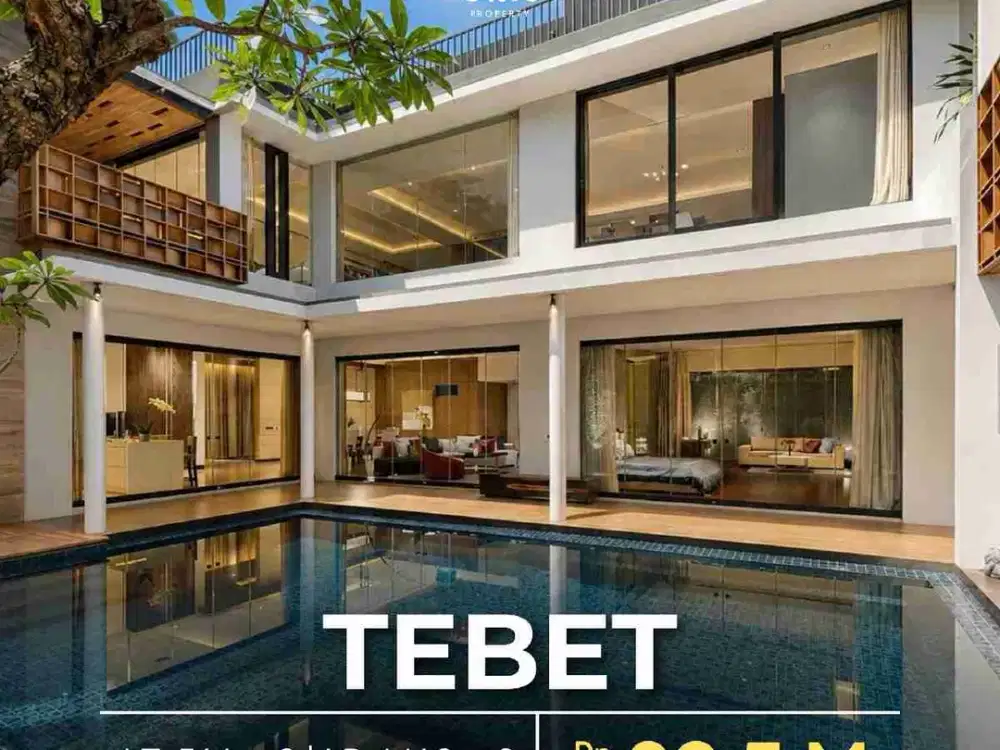Tebet Luxury Modern Tropical Design Dekat Eco Park Jalan Lebar
