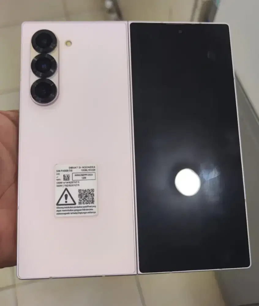 Samsung z fold 6 512gb SEIN lengkap original mulus no minus
