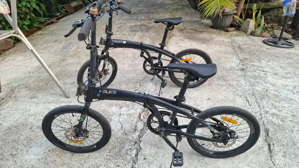 Sepeda Lipat Element Police Milan