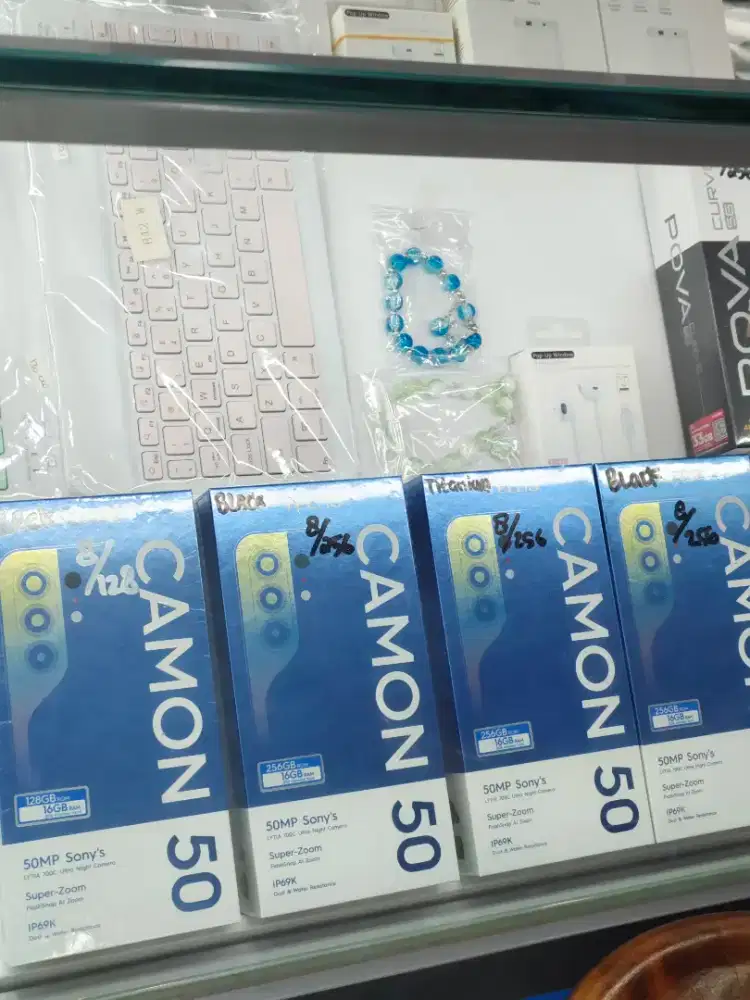 Tecno camon 50 8/128 new promo garansi resmi