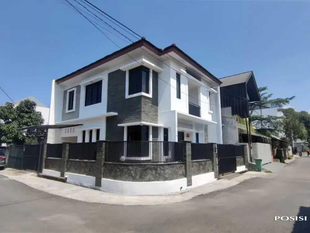 Rumah HOOK LUAS KOKOH dekat Tol Buahbatu Terusan Logam Margacinta Park Bandung dijual MURAH