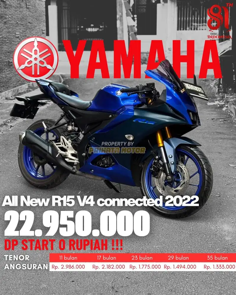YAMAHA ALL NEW YZF-R15 V4 CONNECTED 2022