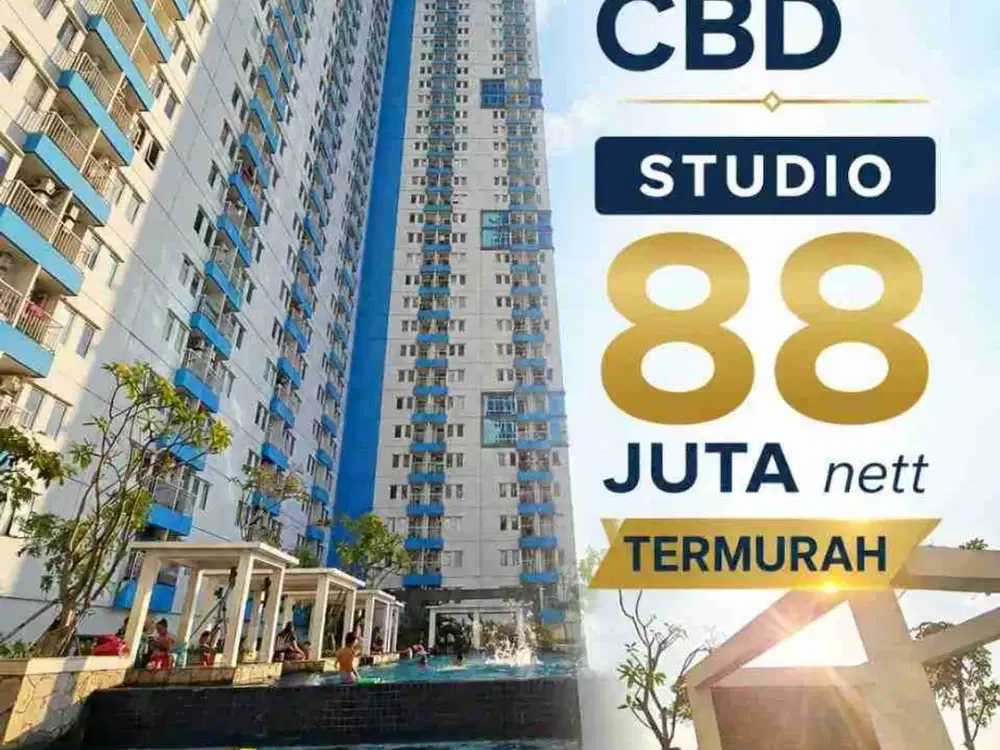Baru Gress‼Apartemen Puncak CBD Studio Termurah