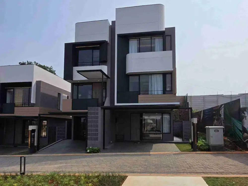 Rumah GEN Z 3 Lantai Park Serpong Tipe GoldTops CRAFTED Angsuran 4.5 Juta