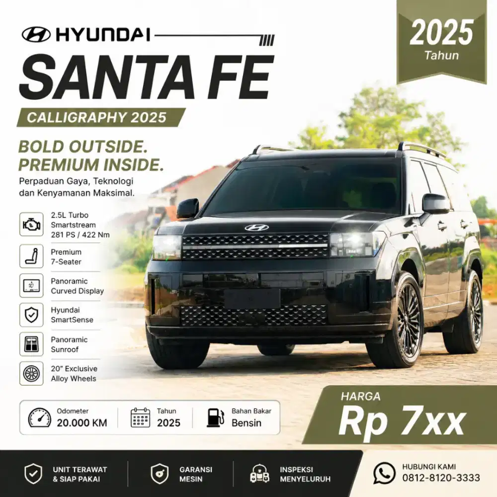 [Caligraphy] HYUNDAI SANTA FE 1.6 2025