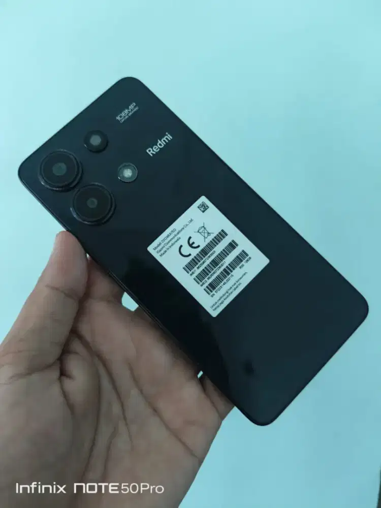 Redmi Note 13 sidik jari layar