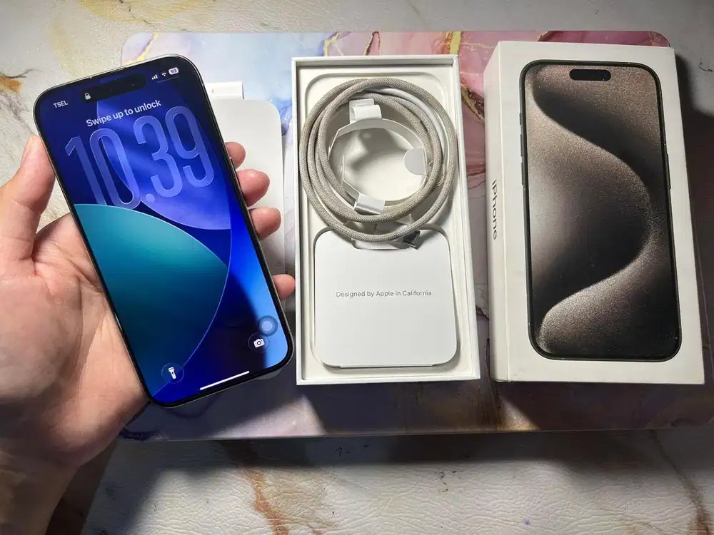 Dijual Iphone 15 pro 256gb ex ibox