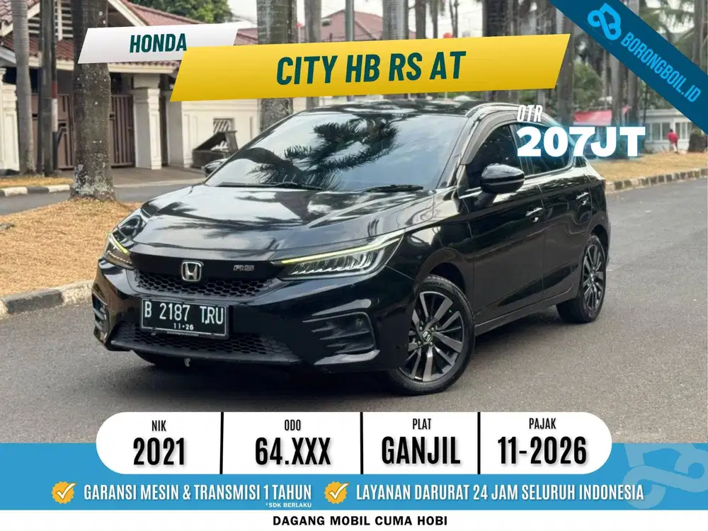 Kaki kaki senyap!! HONDA CITY HB RS AT 2021