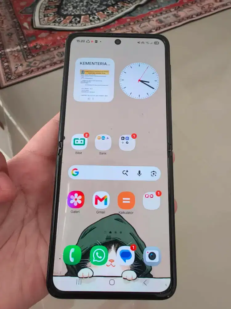 Samsung z flip 3 lengkap