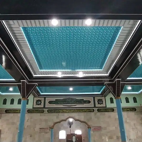 Sekat Plafon Partisi PVC GRC Gypsum Jasa Tukang Pasang Wall Moulding