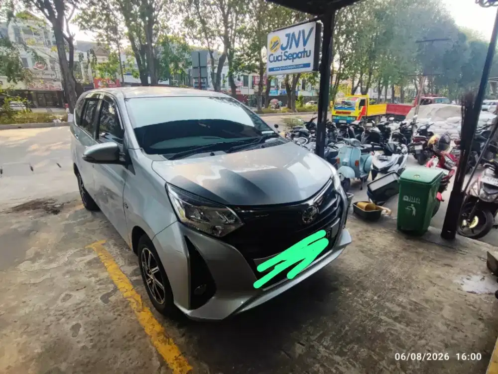 Toyota Calya New  1.2 G AT Th 2022 Silver Metalik
