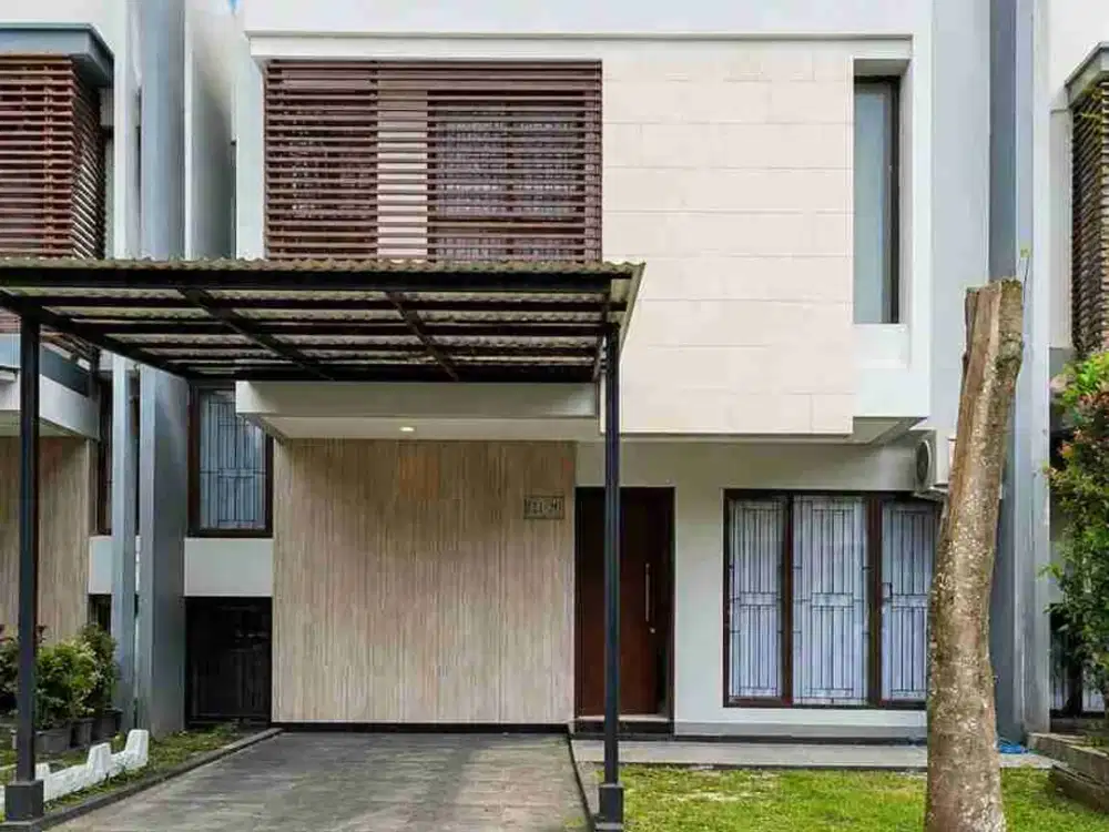 Dijual Hunian Cantik Desain Modern, Full Furnished- Siap Langsung Ditempati HRB222