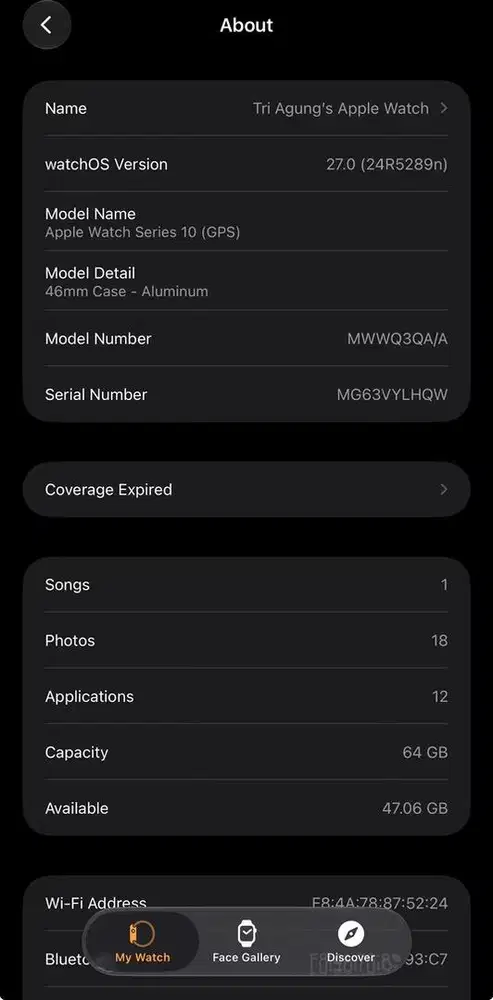 Apple watch 10 46 mm