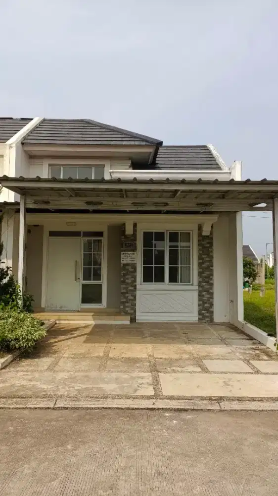 Disewakan Rumah Cluster 1 lantai. LB/LT 43/72