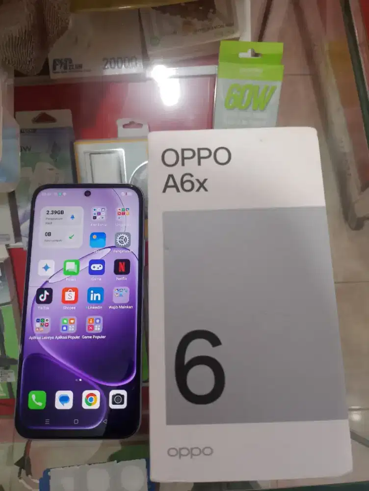 Oppo a6x 4+8/64gb mulus full segel
