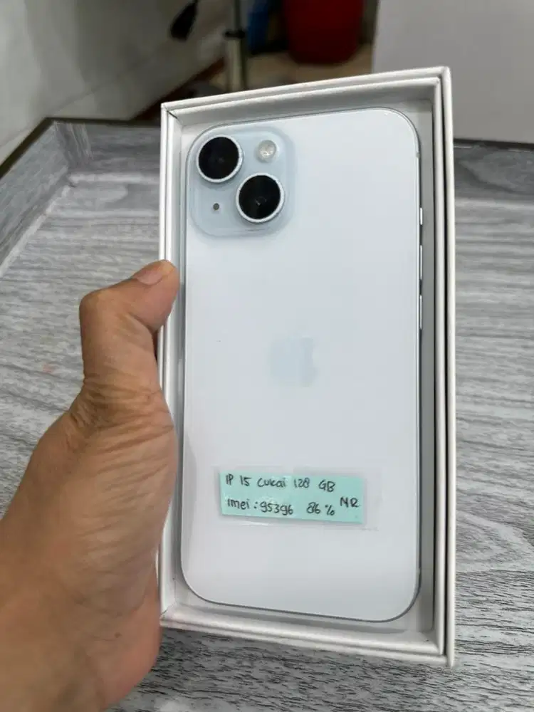 IPHONE 15 128GB BEACUKAI BLUE