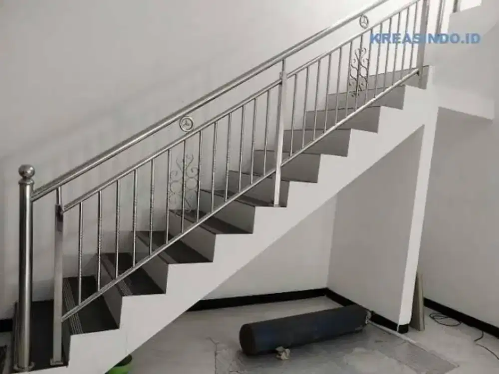 Railing tangga stenlis stell