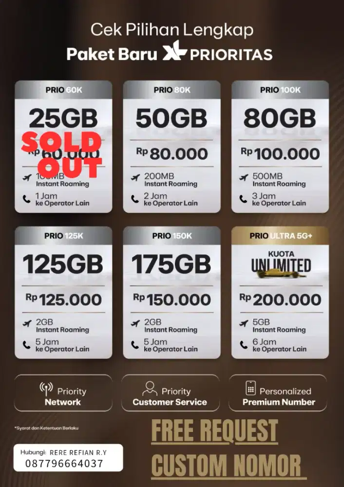 XL PRIORITAS 5G+