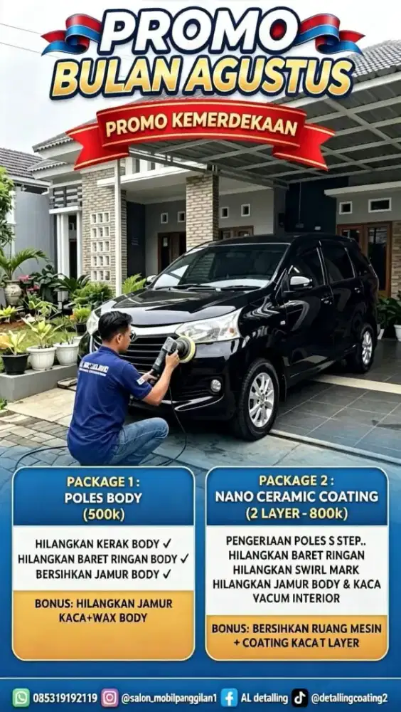 Salon mobil/ poles mobil & coating