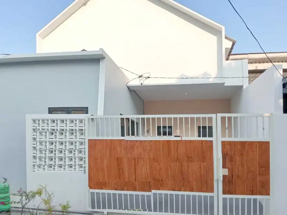 Dijual Rumah Baru Griya Benowo Indah Benowo Surabaya Barat REV.A554
