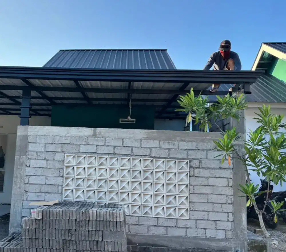 KANOPI KORDOBA ATAP SINGLE LAYER UPVC