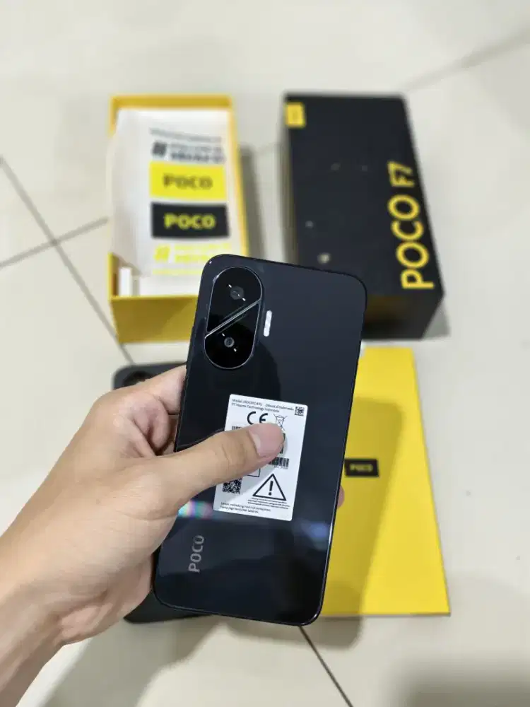 Poco F7 12/512 fullset ori mulus garansi on panjang