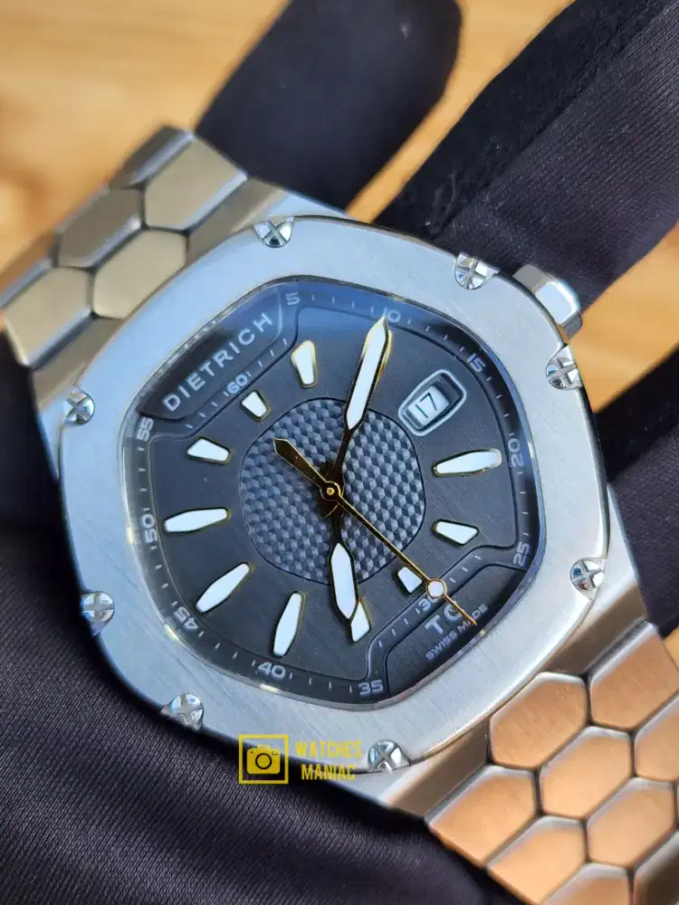 Jam Tangan Rare Original Dietrich TS Ortagonal Automatic Swis with Box