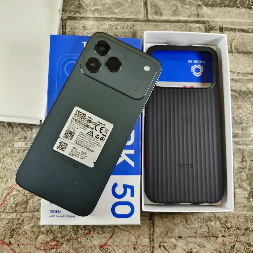 Tecno spark 50 ram 8+8/12GB baterai 7000mAh