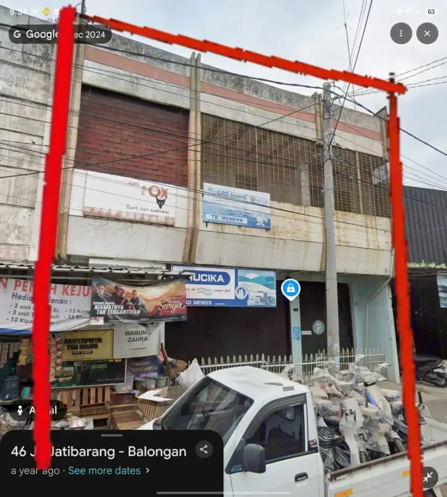 Ruko 3.5 Lantai + Sarang Walet Aktif Jatibarang Indramayu - Jual 5M