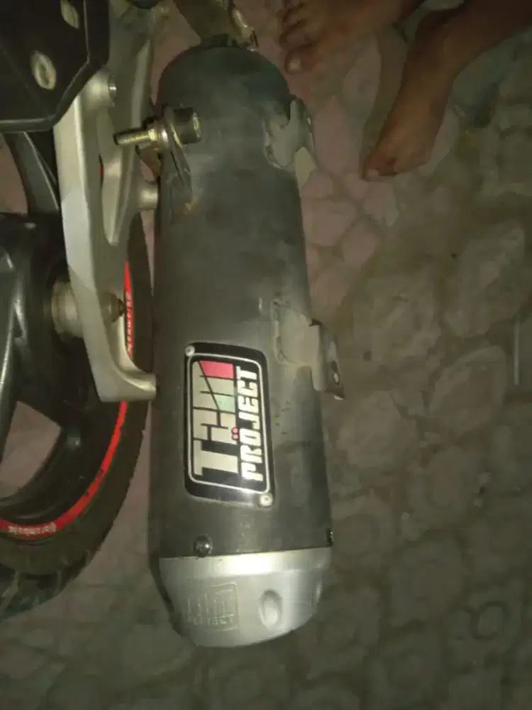 Jual knalpot tzm ORI pipa bawah buat Vario 150