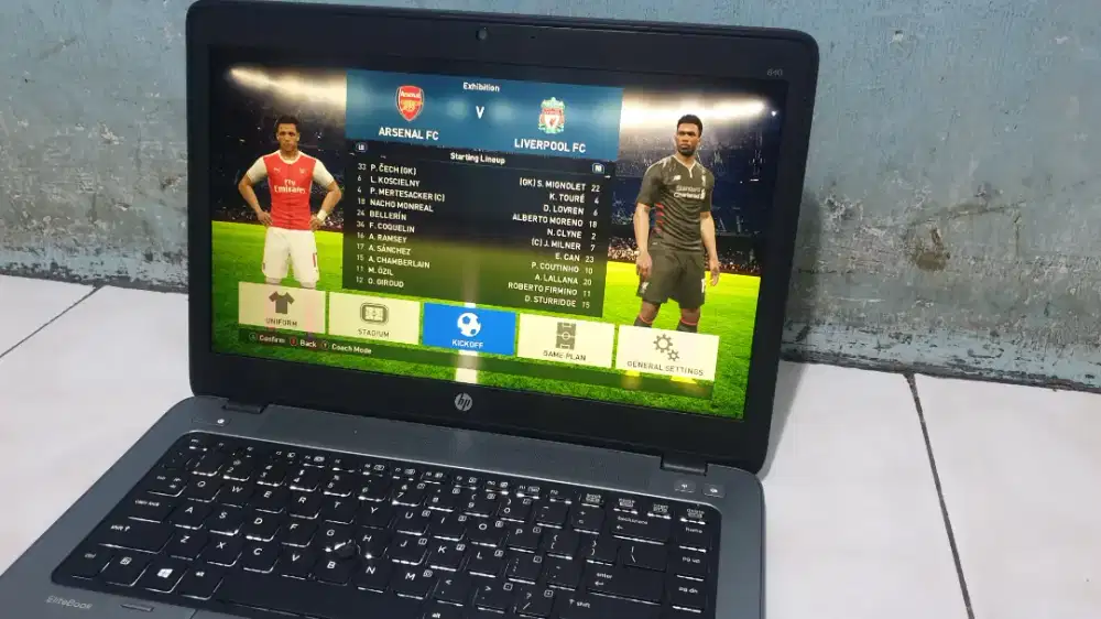 Laptop Hp Elitebook 840 Corei5 4300u Ram8gb Siap pakai lengkap