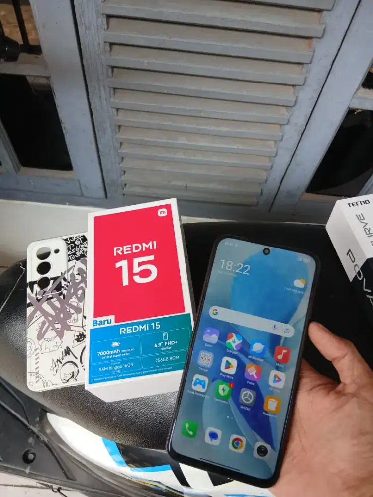 redmi 15 ram 8 256