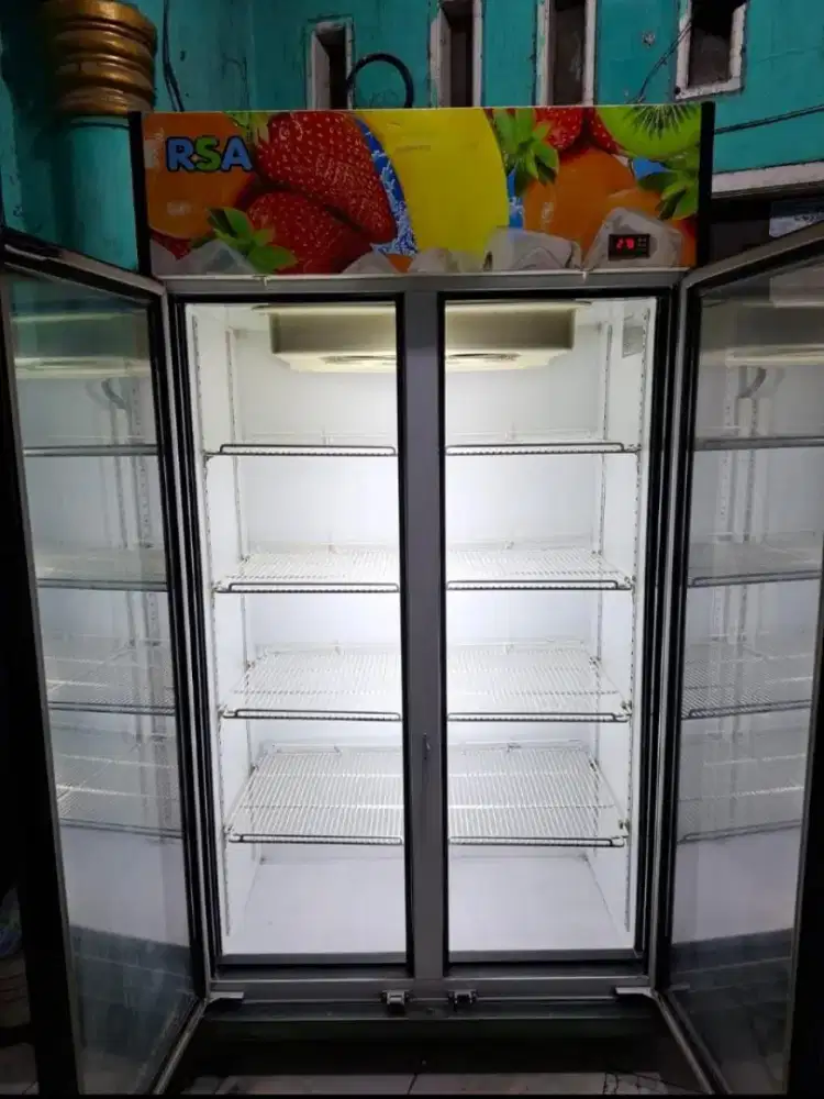 Showcase 2pintu rsa 800L
