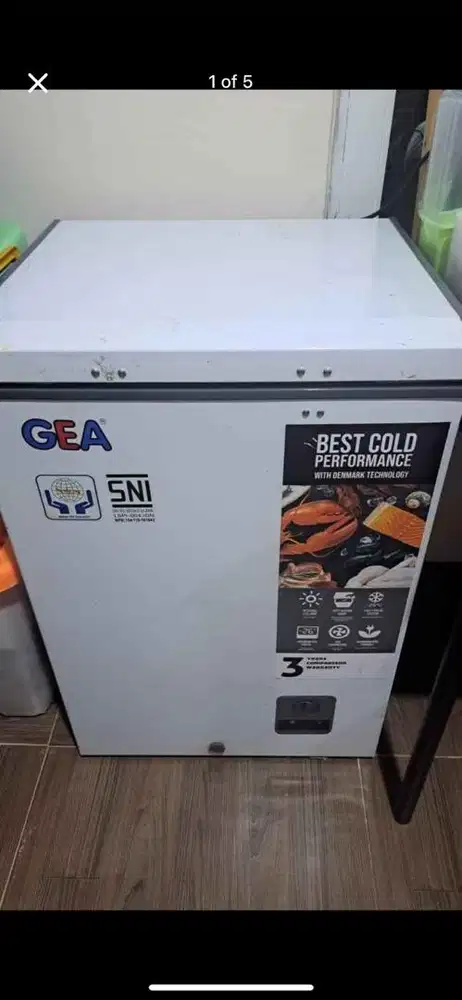 freezer gea 100L