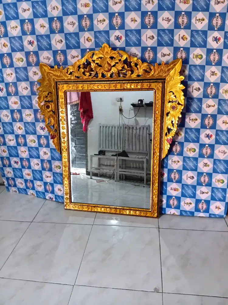 Kaca rias 1 meter ful tembesu