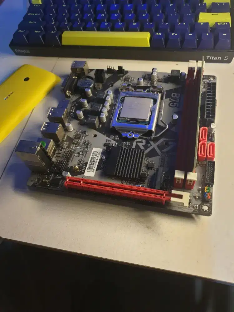 Paketan Motherboard mainboard intel core i5 3470 4gb Ram