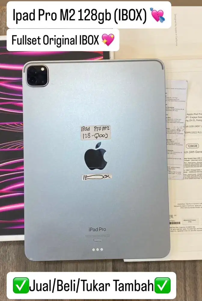 Ipad Pro M2 11 inch 128 Gb Space Grey Ibox