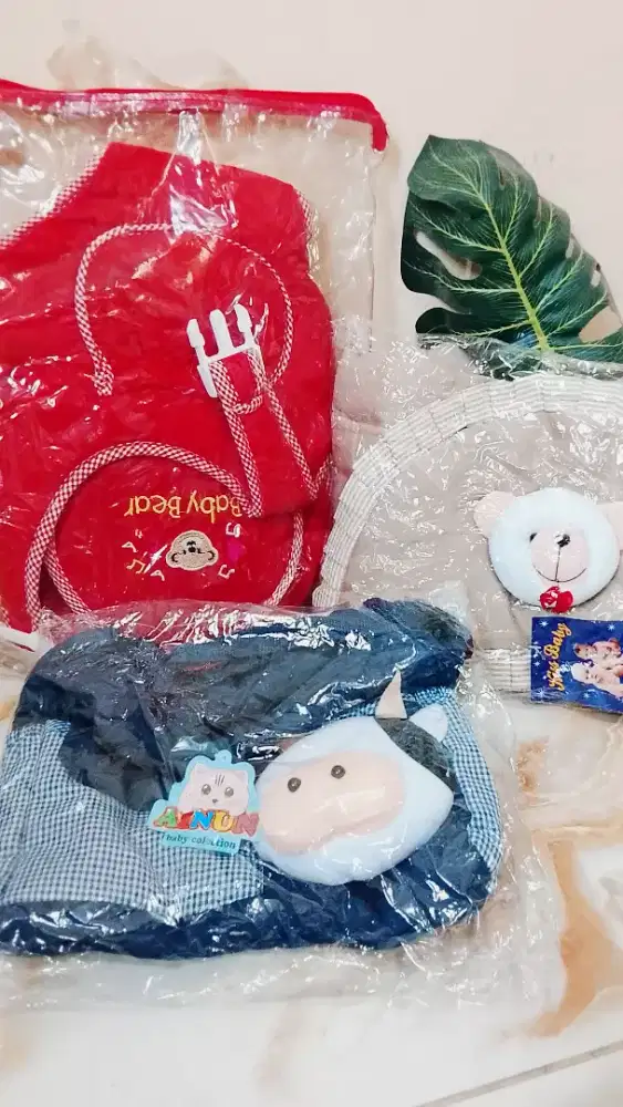 Paket Isi 3 (Mix Gendongan Depan, Tas bayi ,Gendongan Samping)