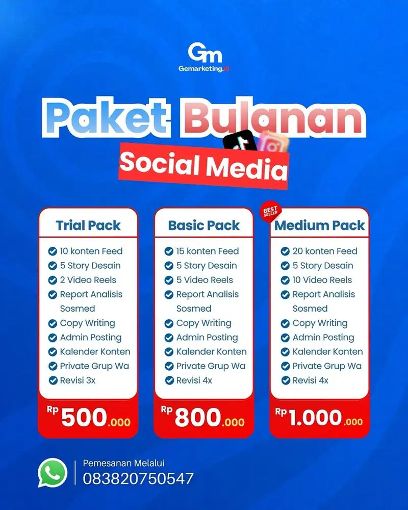 Jasa Desain Feed Instagram Profesional