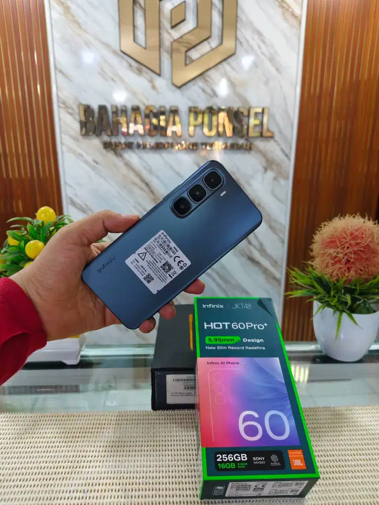 Infinix Hot 60 Pro Plus Ram 8+8Gb/ 256Gb Fullset Mulus Original 100%