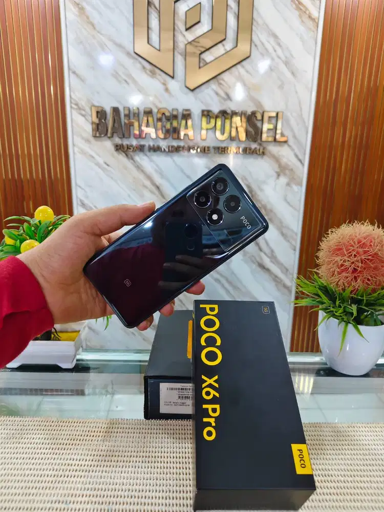 Poco X6 Pro 5G Ram 12+12Gb/ 512Gb Fullset Mulus Ori 100% Bergaransi