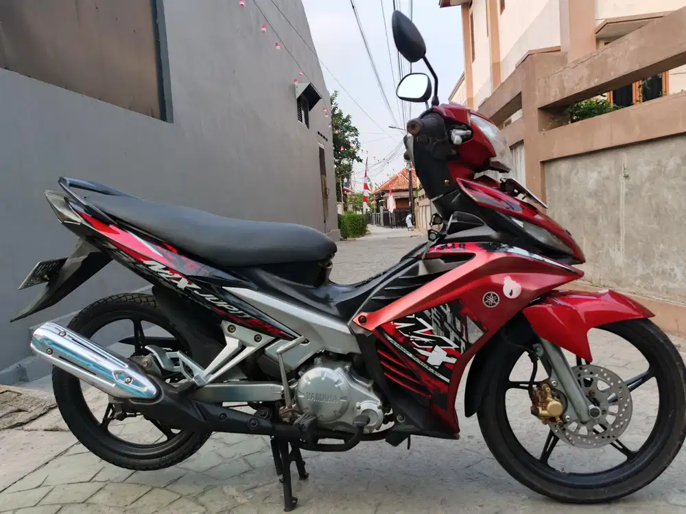 Yamaha Jupiter MX new 2014 stater tokcer halus mulus terawat