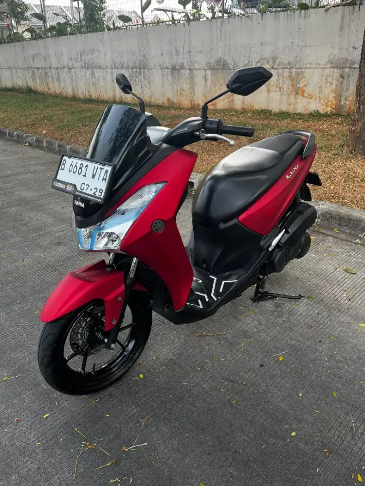Yamaha Lexi 125 Cc Kunci Merah Doff