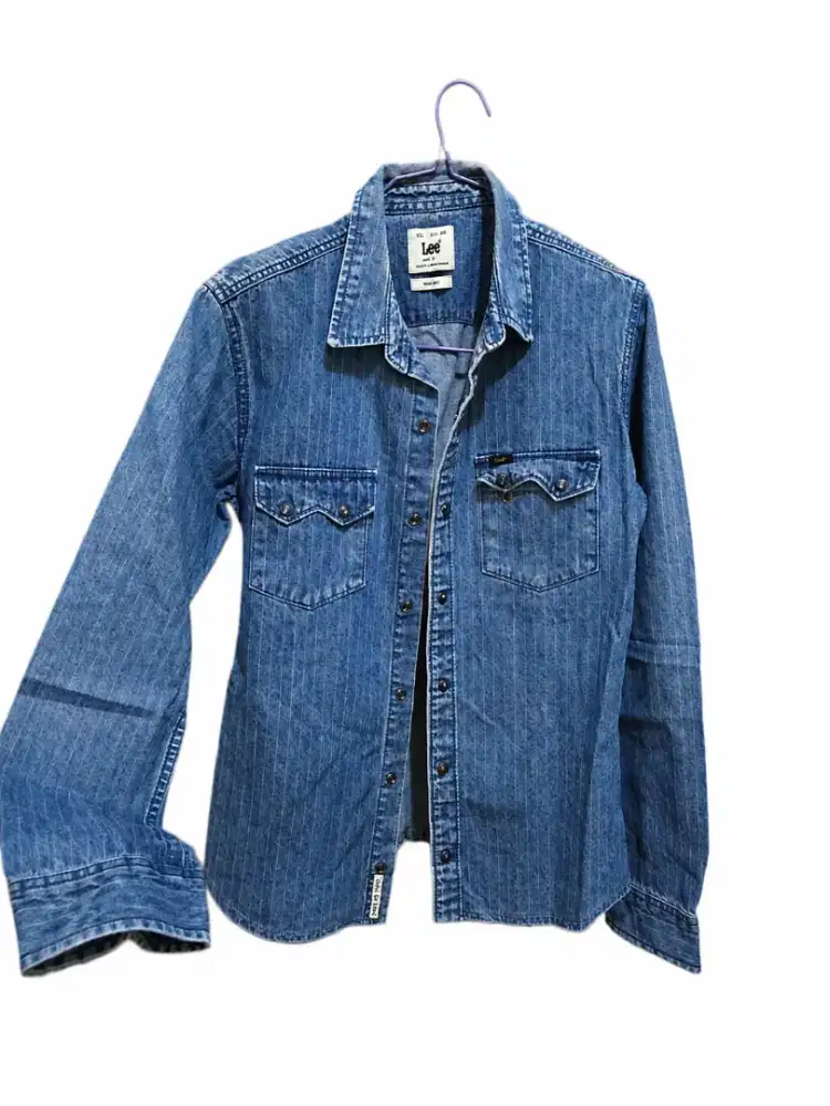 LEE Rider Denim Shirt Original Korea – Size S